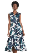 TORY BURCH PRINTED WRAP DRESS