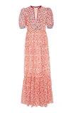 ALIX OF BOHEMIA LAETITIA PRINTED COTTON-CHIFFON MAXI DRESS,756281