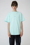 Acne Studios Oversized T-shirt Faded Mint