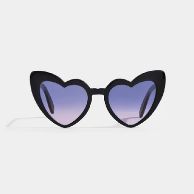 Saint Laurent New Wave Sl 181 Lou Lou Sunglasses In Black