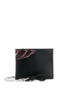 MARCELO BURLON COUNTY OF MILAN ANGEL PRINT BILLFOLD WALLET