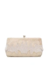 GUCCI GUCCI PRE-OWNED 1960'S BEAD EMBROIDERY CLUTCH - WHITE