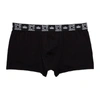 DOLCE & GABBANA DOLCE AND GABBANA BLACK CROWN LOGO REGULAR BOXERS