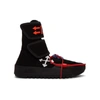 OFF-WHITE OFF-WHITE BLACK MOTO WRAP HIGH-TOP trainers