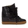 Isabel Marant 70mm Nowles Shearling Wedged