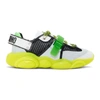 MOSCHINO MOSCHINO GREEN FLUO TEDDY SNEAKERS