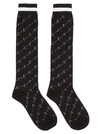 STELLA MCCARTNEY STELLA MCCARTNEY ALL OVER LOGO SOCKS