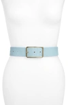 B-low The Belt Milla Leather Belt In Sky