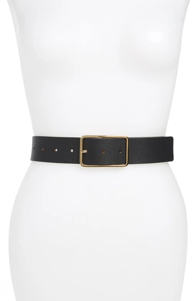 B-low The Belt Milla Squared-buckle Belt In Black