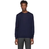 Prada Blue Wool Lightweight Sweater