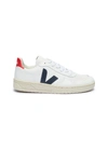 VEJA 'V-10' perforated leather sneakers