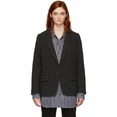 Isabel Marant Étoile Isabel Marant Etoile Black Charly Boyish Blazer