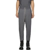 RICK OWENS RICK OWENS GREY ASTAIRES TROUSERS