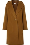 VINCE HOODED WOOL-BLEND COAT