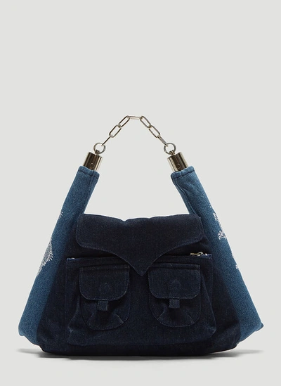 Asai Dragon Dream Nunchuck Bag In Blue