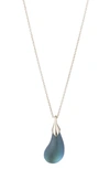 ALEXIS BITTAR DEWDROP PENDANT NECKLACE,AB00N145107