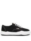 Miharayasuhiro Baker Canvas Low-top Sneakers In Black