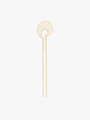 APPLES & FIGS APPLES & FIGS 24K GOLD VERMEIL VENUS SHELL HAIR PIN,02EARSSHELL01G14011701