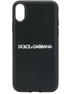 DOLCE & GABBANA IPHONE X LOGO CASE