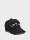 DONNA KARAN DKNY WOMEN'S SLATE CAMO LOGO HAT -,73918385