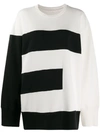 MM6 MAISON MARGIELA LETTER SWEATSHIRT