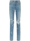 AMIRI PAINT SPLATTER SLIM-FIT JEANS