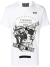 PHILIPP PLEIN SKULL PRINTED T-SHIRT