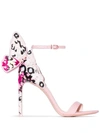 SOPHIA WEBSTER CHIARA 100MM BUTTERFLY SANDALS