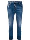 DSQUARED2 COOL GIRL CROPPED JEANS