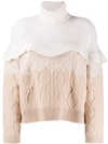 FENDI CABLE-KNIT JUMPER