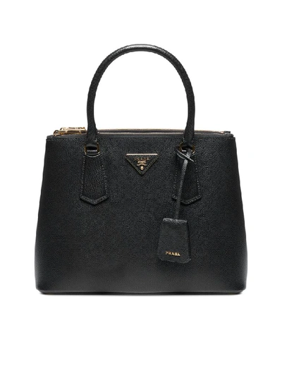 Prada Galleria Grande Tote In Nero