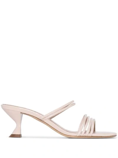 Kalda Mini Simon 35mm Strappy Sandals In Neutrals