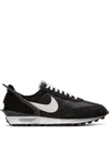 Nike Undercover Daybreak Leather-trimmed Nylon And Suede Sneakers In Black