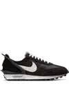Nike + Undercover Daybreak Shell, Suede And Leather Sneakers In 001 Black/white-summit White