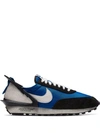 Nike Undercover Daybreak Leather-trimmed Nylon And Suede Sneakers In 400 Blue Jay Summit White Black