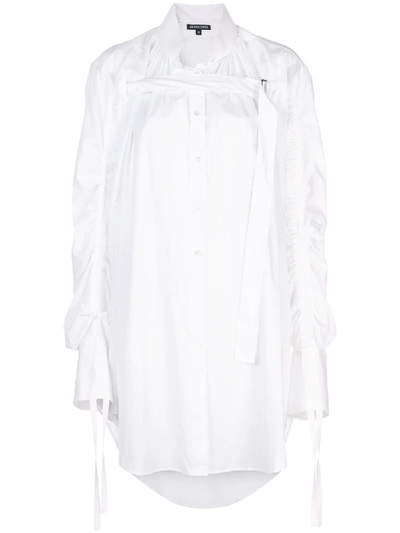 Ann Demeulemeester Oversized Shirt - Weiss In White