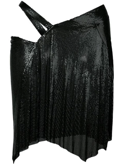 Fannie Schiavoni Draped Style Skirt - 黑色 In Black