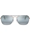 Ray Ban Caravan Sunglasses In Blue