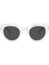 VERSACE OVERSIZED CAT-EYE SUNGLASSES