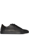 Axel Arigato Platform Suede Low-top Sneakers In Black