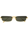 LINDA FARROW RECTANGLE SHAPE SUNGLASSES