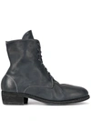 GUIDI LACE-UP ANKLE BOOTS