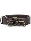 ETRO LOGO BUCKLE BELT