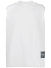 RICK OWENS RICK OWENS OVERSIZED TANK TOP - 灰色