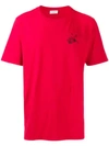 SAINT LAURENT SAINT LAURENT STEREO印花T恤 - 红色