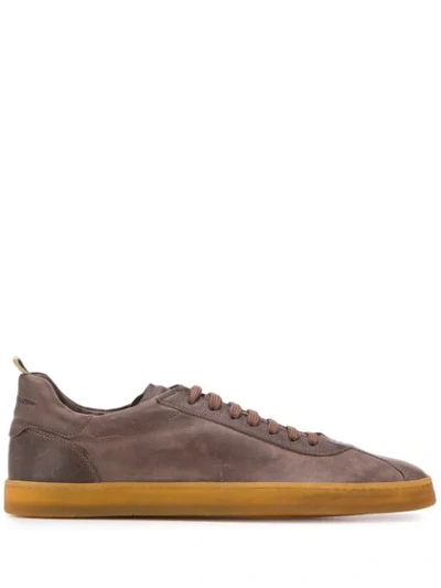 Officine Creative Low-top Trainers In Brown