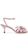 DOLCE & GABBANA BOW SANDALS