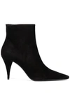 SAINT LAURENT KIKI ANKLE BOOTS