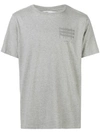 OFF-WHITE OFF-WHITE SMUDGED LOGO T-SHIRT - GREY