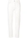 MUGLER STITCHING DETAIL TROUSERS